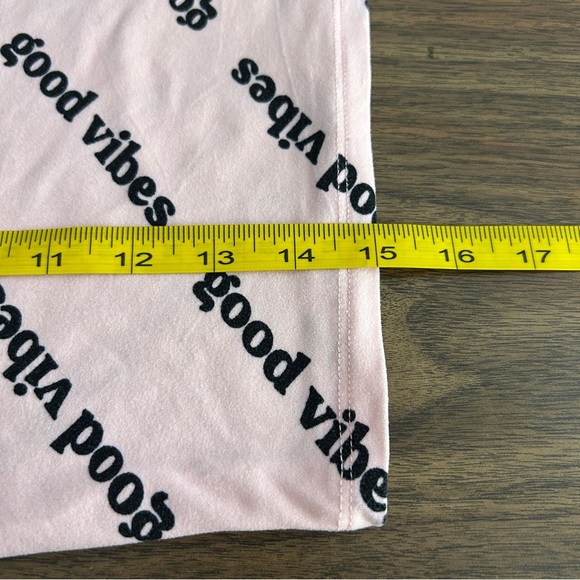 Urban Kids Pink 'Good Vibes' Short Sleeve Tee Youth M - Picture 8 of 8